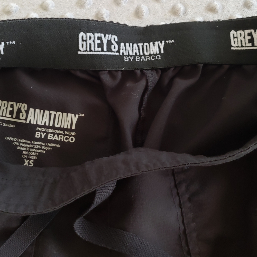 Grey's Anatomy Black Scrub Pants - Picture 4 of 6